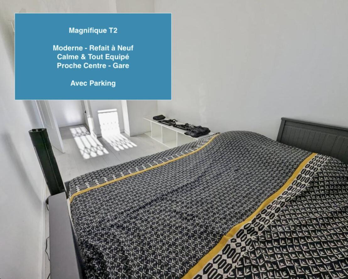 Magnifique T2 Refait A Neuf - Calme & Tout Equipe Avec Parking Grenoble Eksteriør bilde
